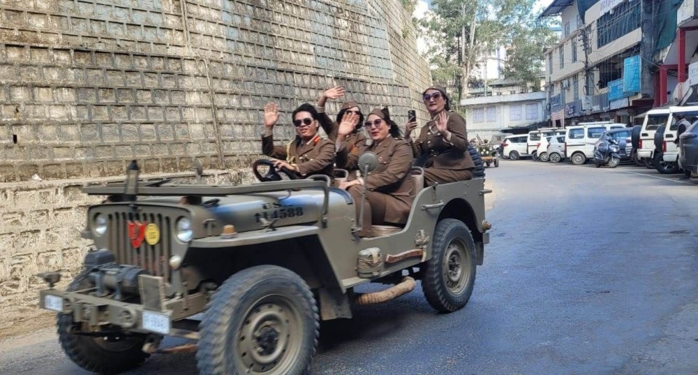 Glimpses of WW 11 Peace Rally organised by Nagaland Adventure & Motor Sports Association (NAMSA) as part of 25th Hornbill Festival 2024 on December 2. WW11 Peace Rally was held to commemorate The Battle of Kohima.